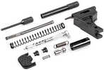 This 9mm parts kit includes all of the internal components needed to complete a ZEV stripped slide. - Includes: - Factory Glock components - Channel liner Striker sleeve Spring cups Extractor Rod & be...